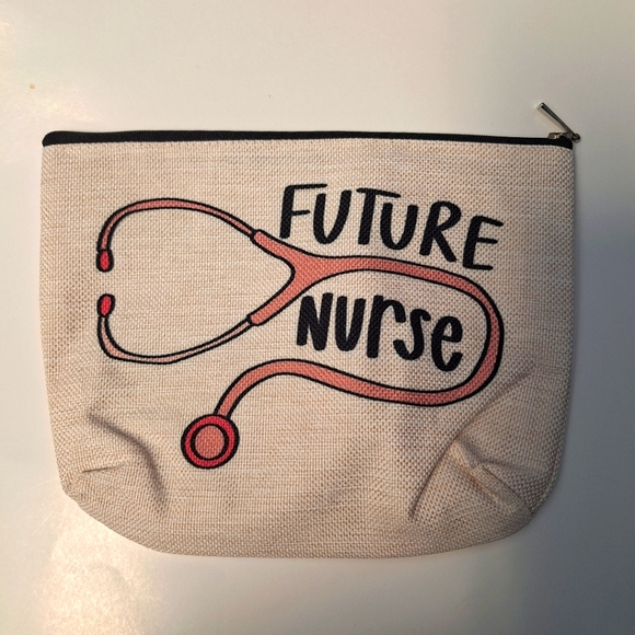 Future Nurse canvas zip bag- New in package - Picture 1 of 1